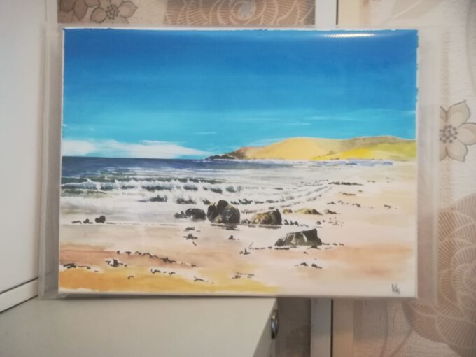 The Beach Painting