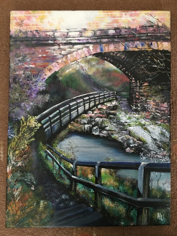 Beckhole Bridge Painting